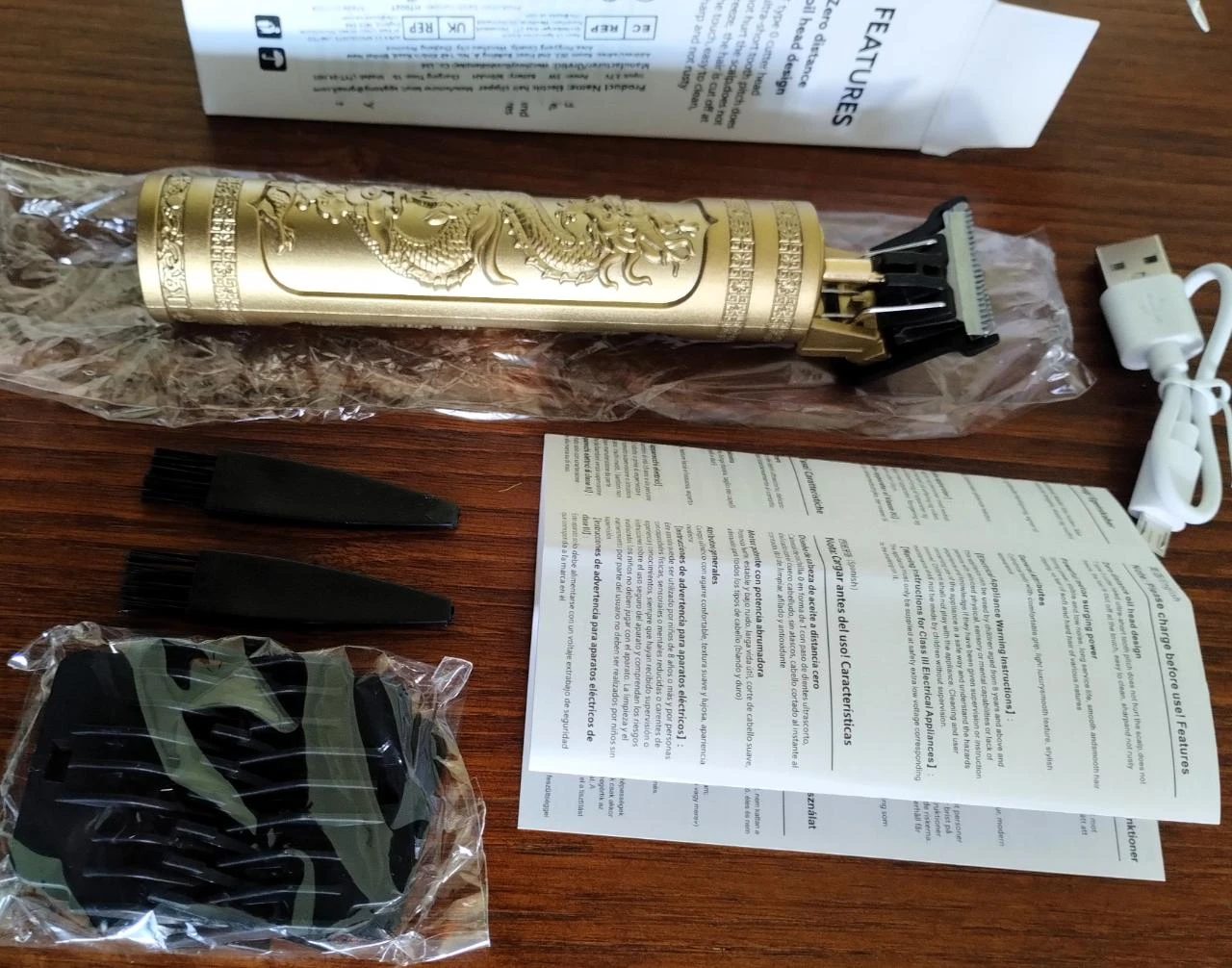 Aparador Corporal Novo Dourado + Acessórios – photo 3